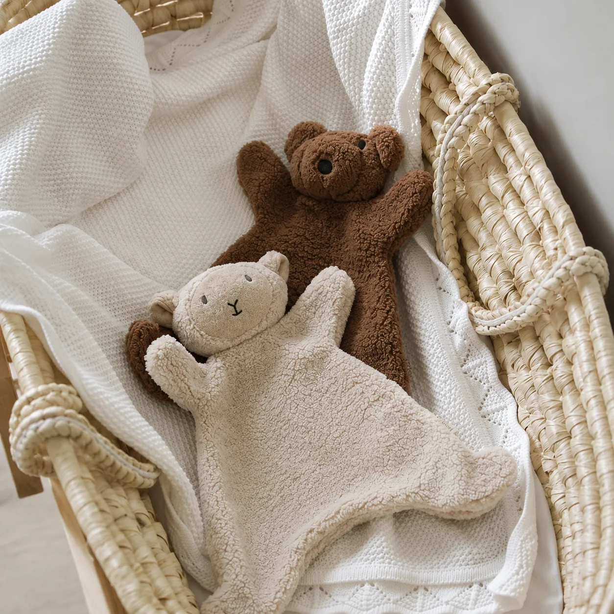 1PCS Baby Comforter Towel Soft Cotton Security Blanket Newborn Sleeping Toy Doll Plush Soothing Lovey for Infant Kids Gift