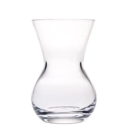 

Decorative Tea Cup, Handmade Slim Waisted Glass Cup, Special Design Glass Cup