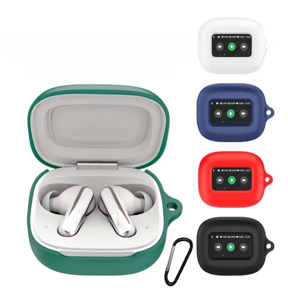 Étui pour écouteurs JBL LIVE BEAM 3, housse de protection en Silicone pour écouteurs Bluetooth, boîte de chargement colorée lavable avec crochet