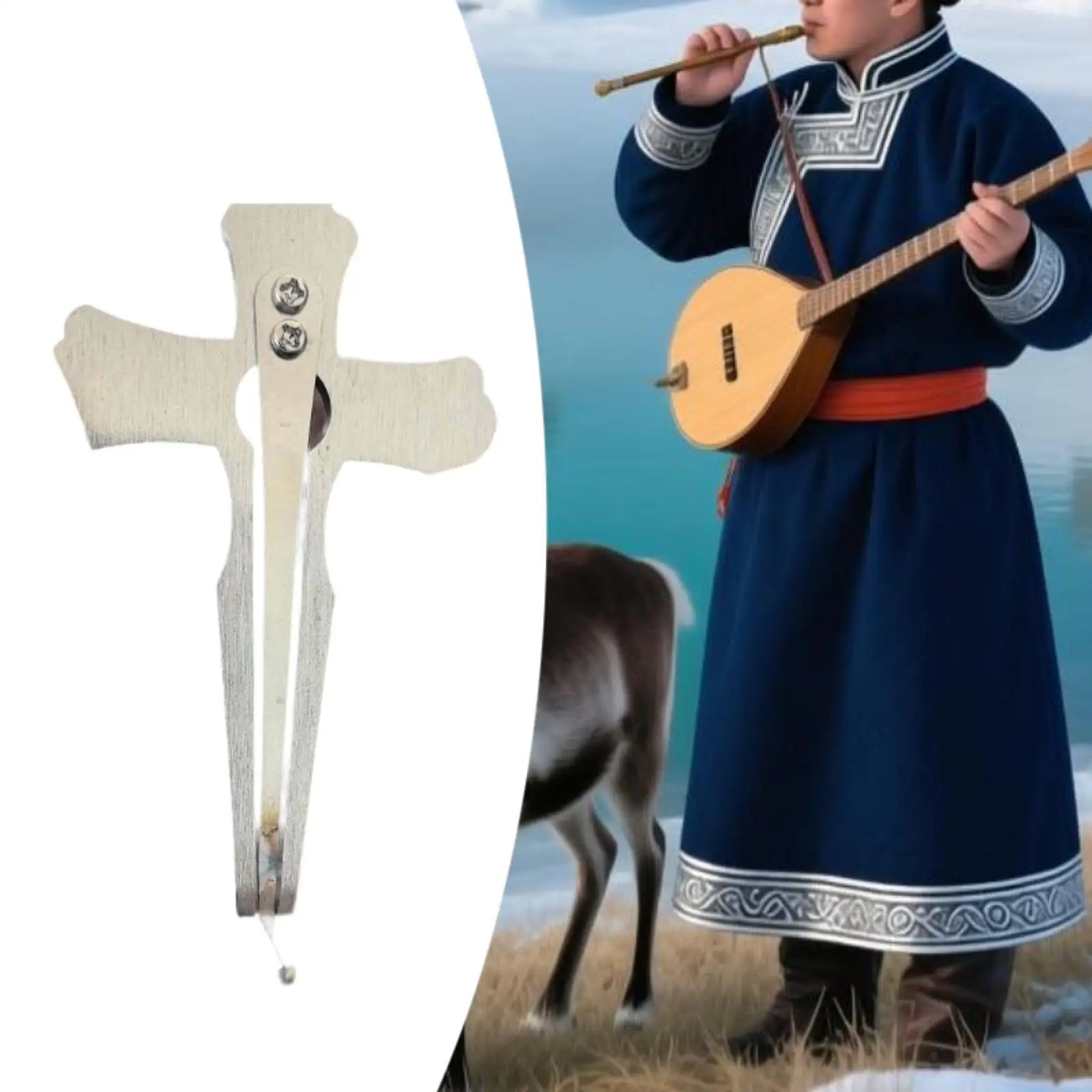 

Этнический музыкальный инструмент Jaw Harp, легкий, для взрослых, начинающих и детей