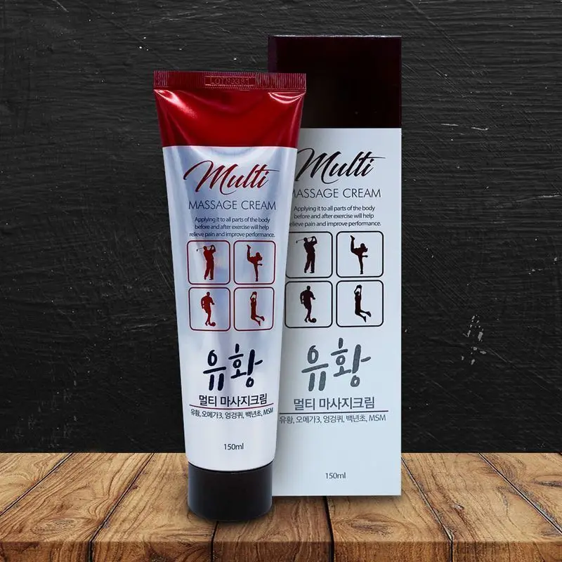 ● Sulphur ● Multi-sport massage cream with PAS 150ml x 3