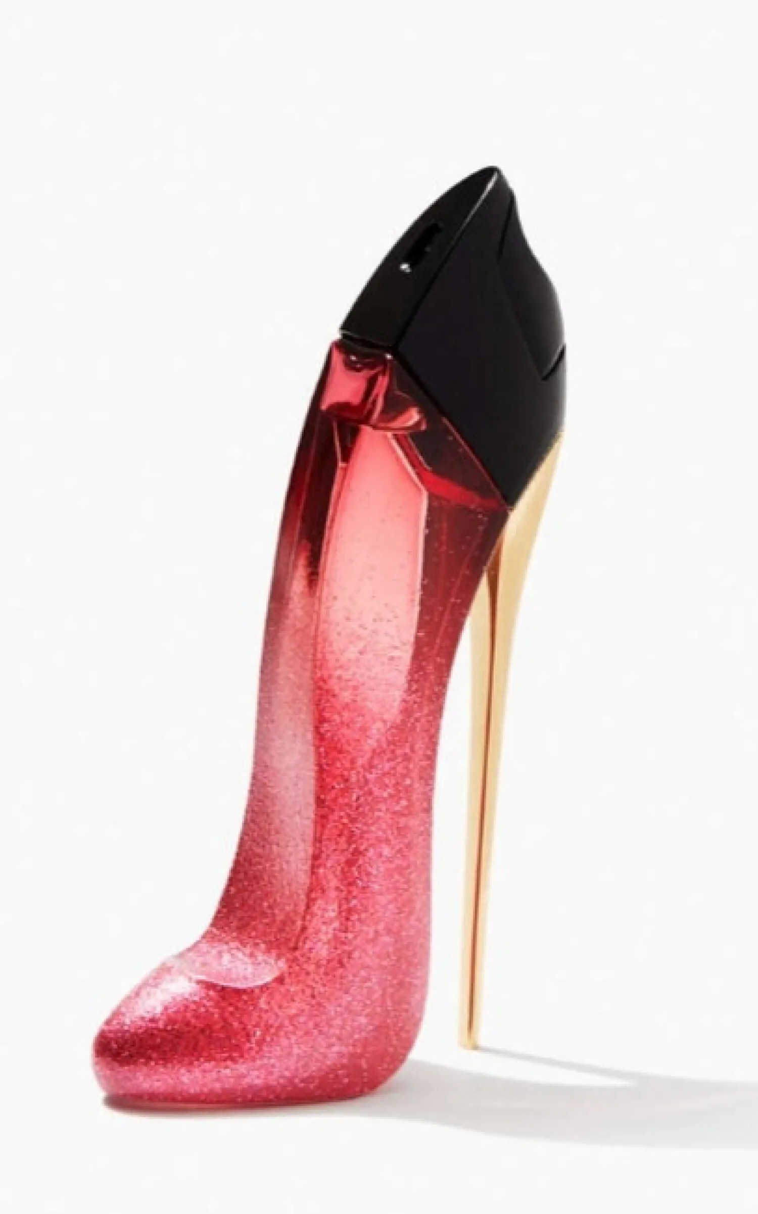 Carolina Herrera Very Good Girl Glam Eau de Parfum (80ml / 2.7 oz) – Sparkling Black Cherry, Rose & Bourbon Vanilla in Red Glitter Stiletto