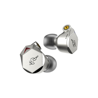 BGVP Melody 12mm Dynamic Drive Unit Earburd Hifi Metal In Ear Earphone Super Music 3-in-1 plug Headphones Various Tuning Styles