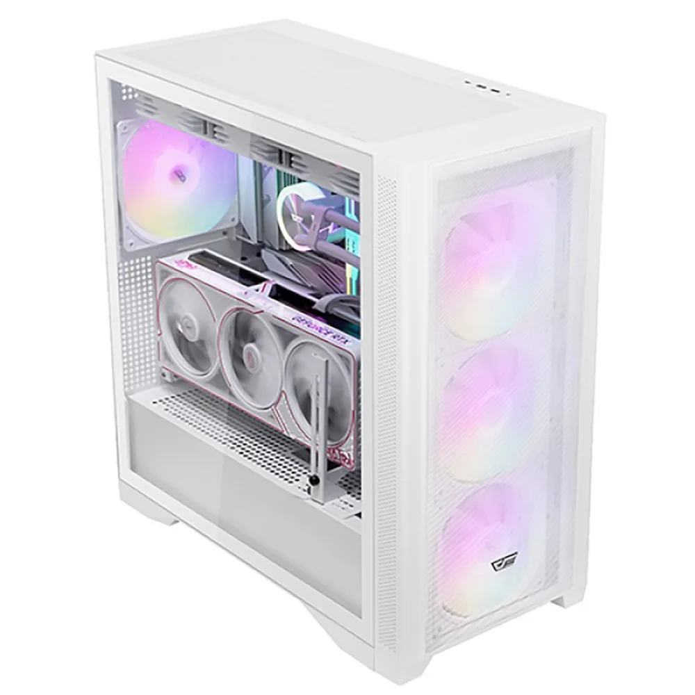 ☆     Darkflash Df4100 Mesh Argb Btf (أبيض)