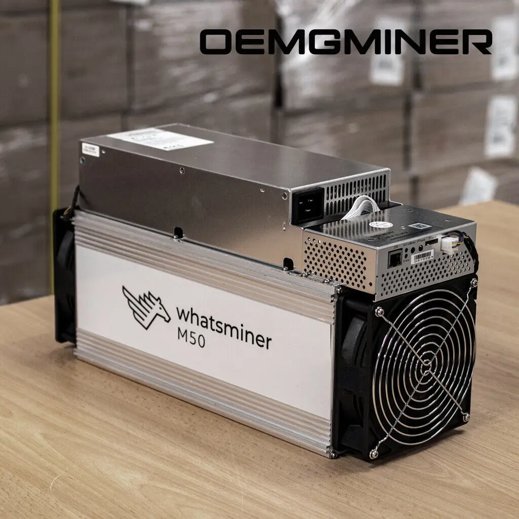 DISCOUNT SALES BUY 3 GET 2 FREE  New Whatsminer M50 118TH 3304W SHA-256 BTC Bitcoin Miner ASIC Mining Machine