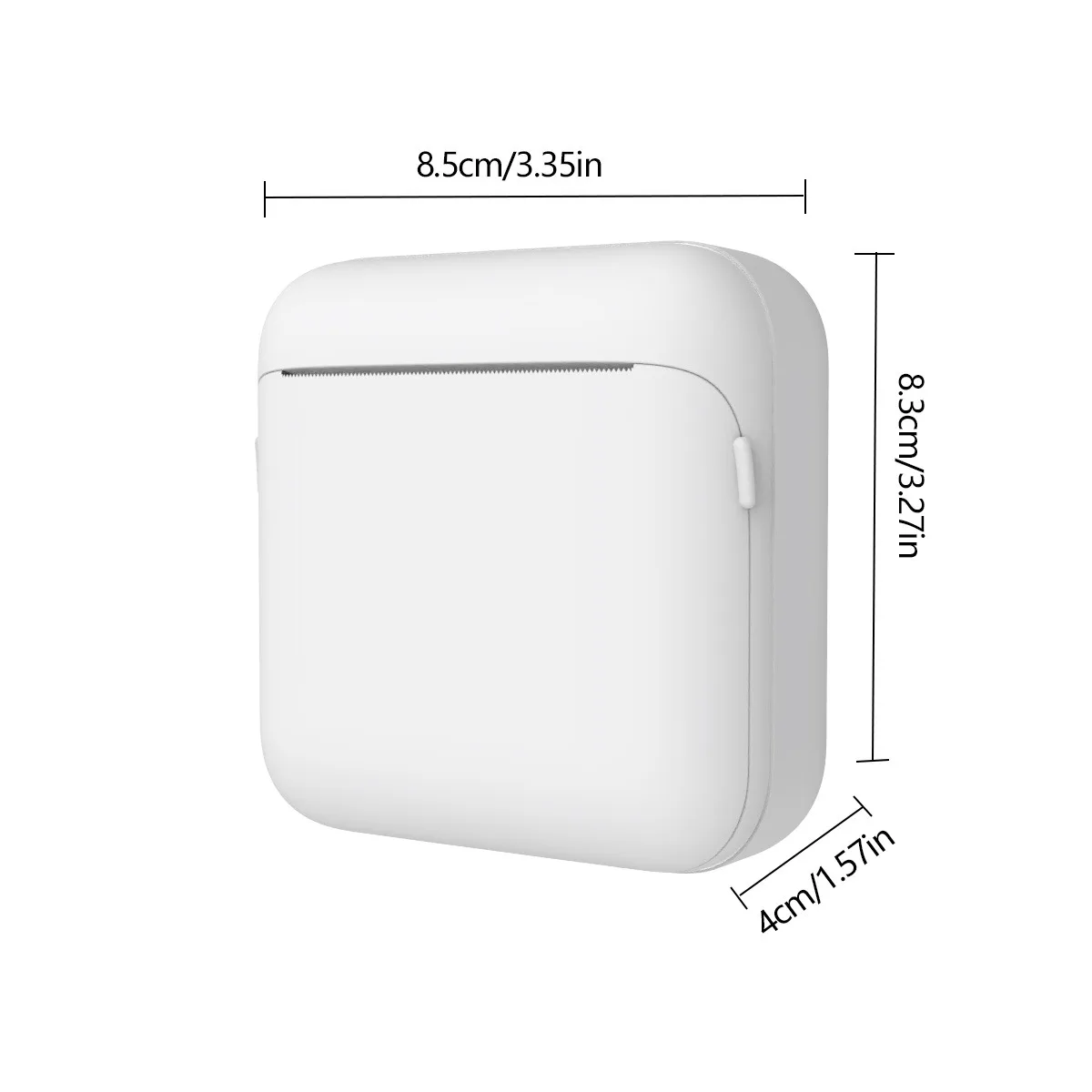 Mini Portable New Thermal Label Printer, Wireless Bluetooth, Inkless Printing for Labels, Mistakes, Photos, Work Life Study