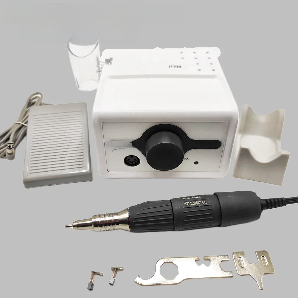 65W Sterke Max 211 Elektrische Nagelboormachine 45K STERKE 102LN Marathon Handvat Professionele Nagellak Schuurmachine Apparatuur set - afbeelding 2
