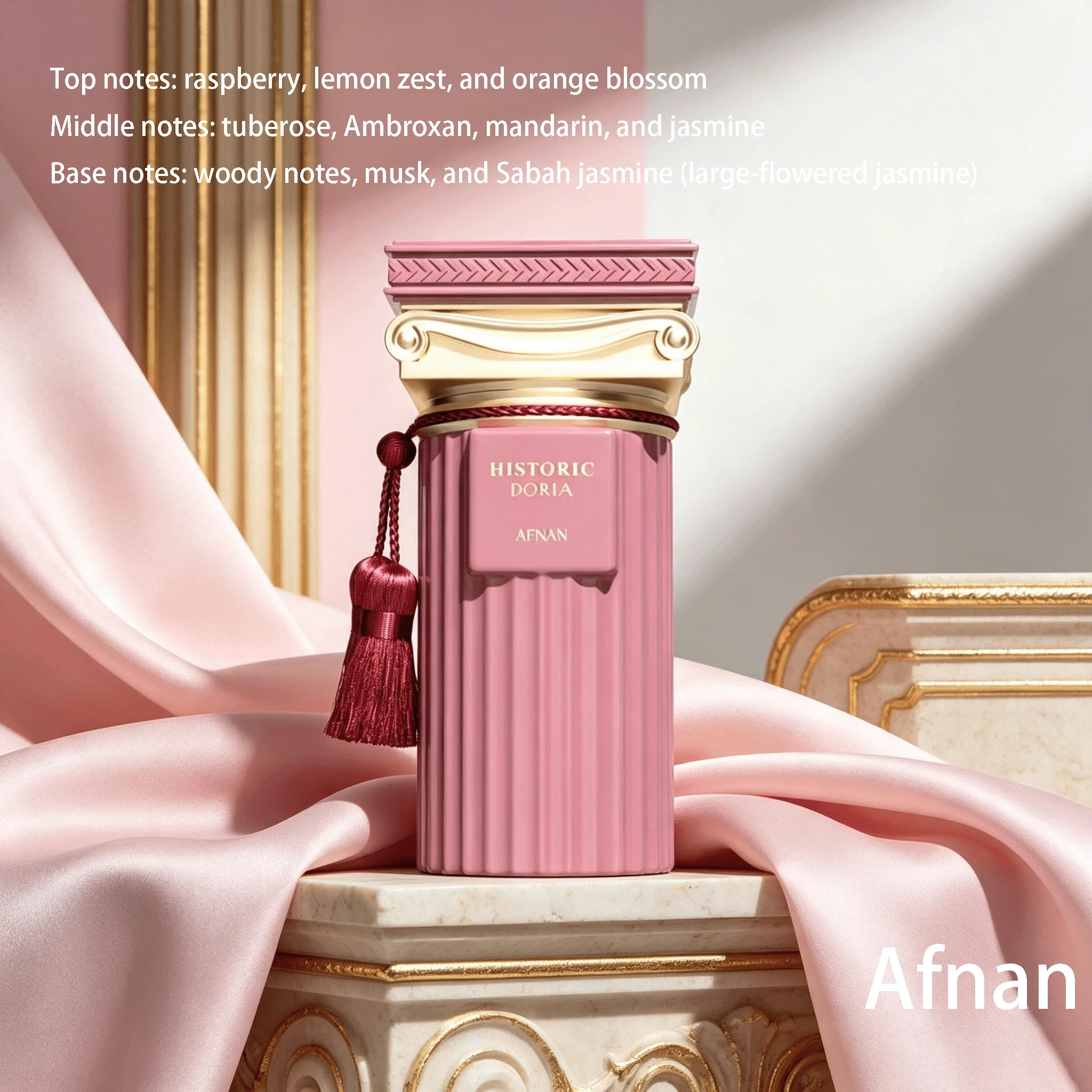 Perfume Jasmine Fragrance - Afnan Historic Doria Perfume 100ml Eau