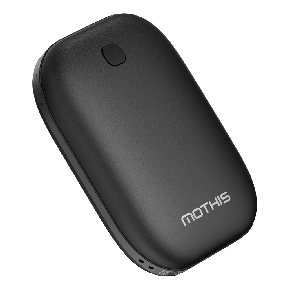 [Kc معتمد] قابلة للشحن جهاز تدفئة محمول قوة البنك كومبو 3-Level التحكم في درجة الحرارة سخان صغير على الوجهين التدفئة مخصص الحقيبة حزام 5200Mah