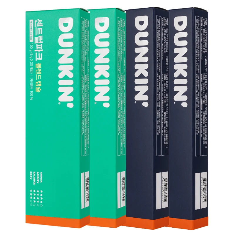 ■ Central Park + Dicaffeine 80 Pcf for Nespreso compatible Dunkin Capsule Coffee