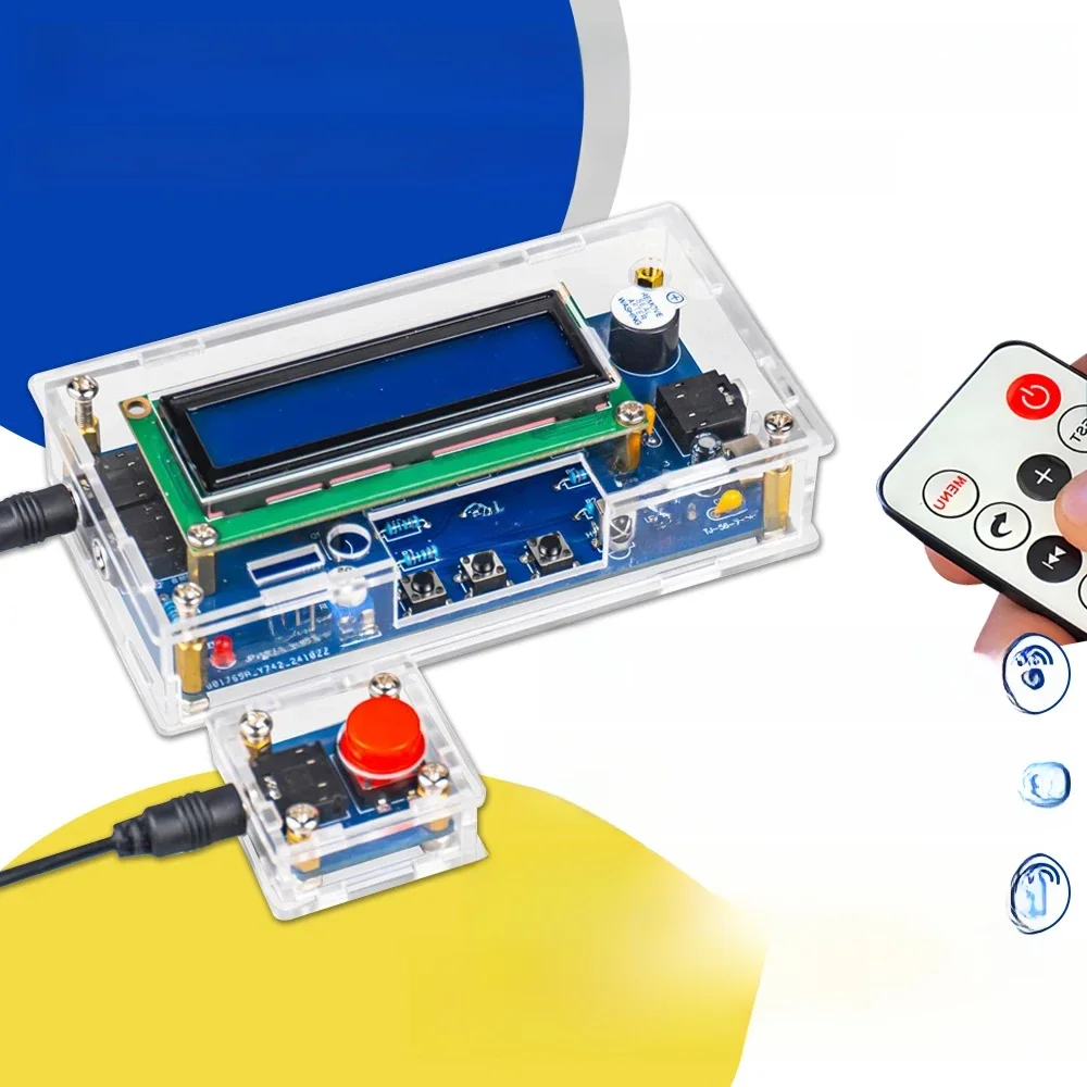 DIY Dekoder telegraficzny dla symulatora telegrafu Morse'a z wyświetlaczem cyfrowym Zestaw do produkcji elektronicznej Projekt lutowania DIY — zdjęcie produktu 7
