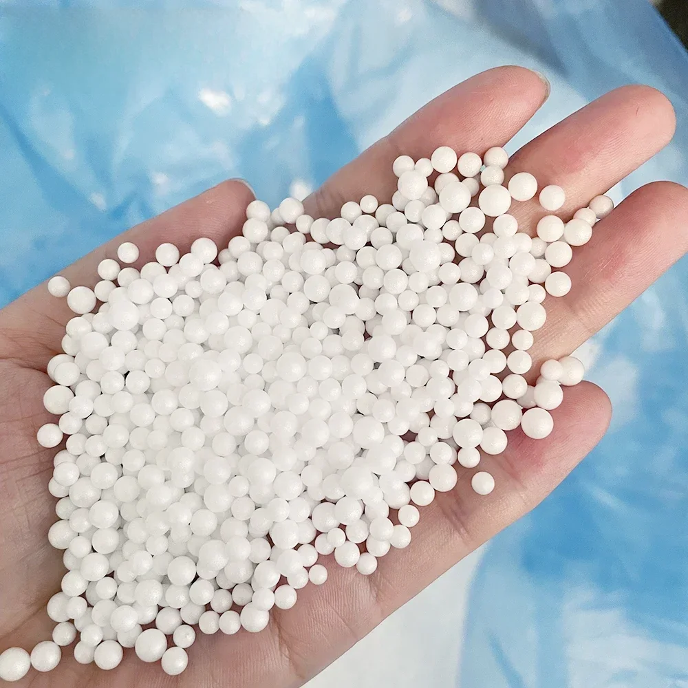 OTAUTAU 22L 3-5mm EPS Ball Pouf Refill Filler Foam Polistyrene Bean Bag Sofa Krzesło Poduszka Wypełnienie lalki Sztuczny śnieg TL003 — zdjęcie 2