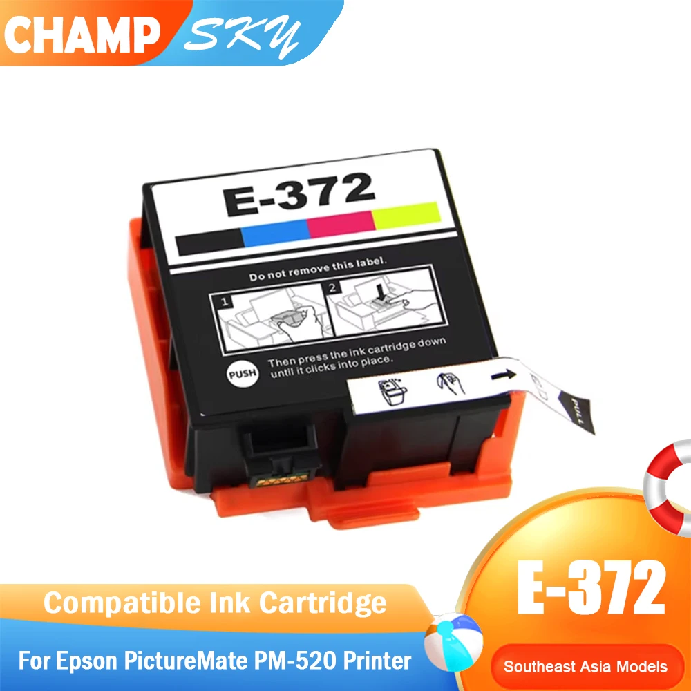 T372 Quality Compatible Ink Cartridge For Epson PictureMate PM-520 . T372 / T3720 / E-372 For PM520