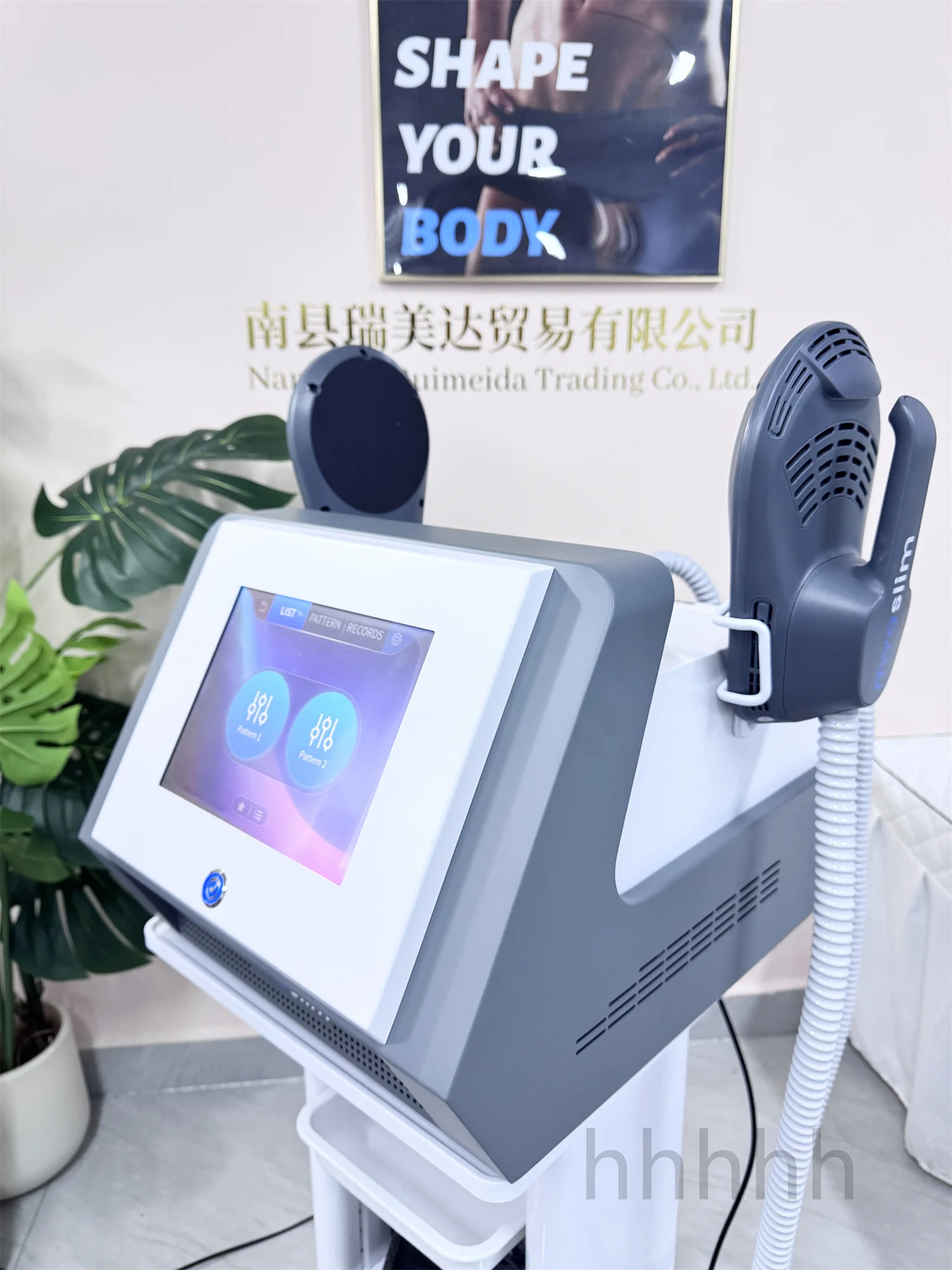 

Аппарат для коррекции фигуры Myoslim RF HIEMT: электрический стимулятор мышц, сжигатель жира, для похудения, подтяжки ягодиц, ухода за телом