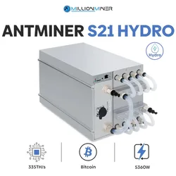 BUY 4 AND GET 2 FREE NEW Bitmain Antminer S21 Hyd Bitcoin Miner 335TH/s