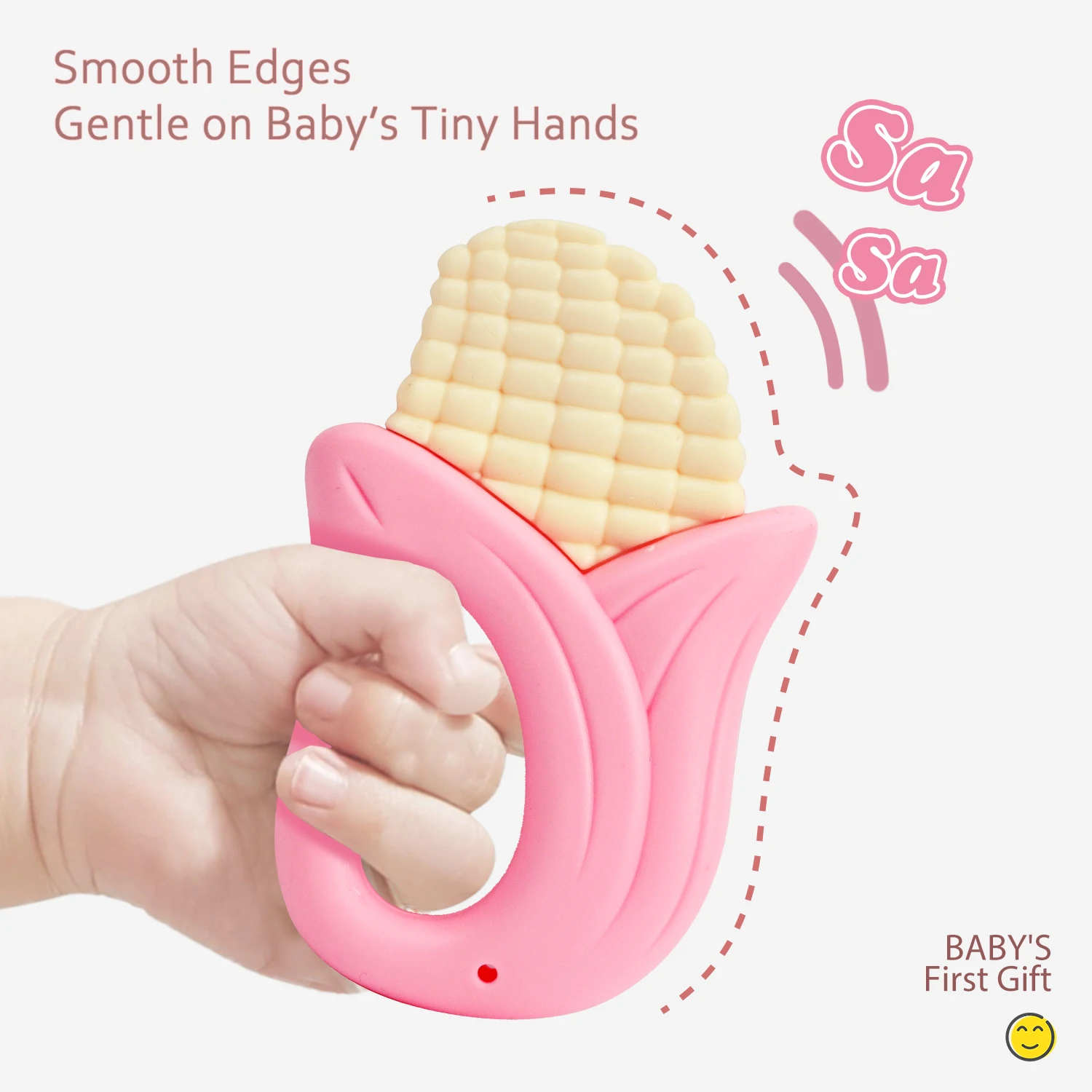 4-Pack Fruity Baby Rattle 3