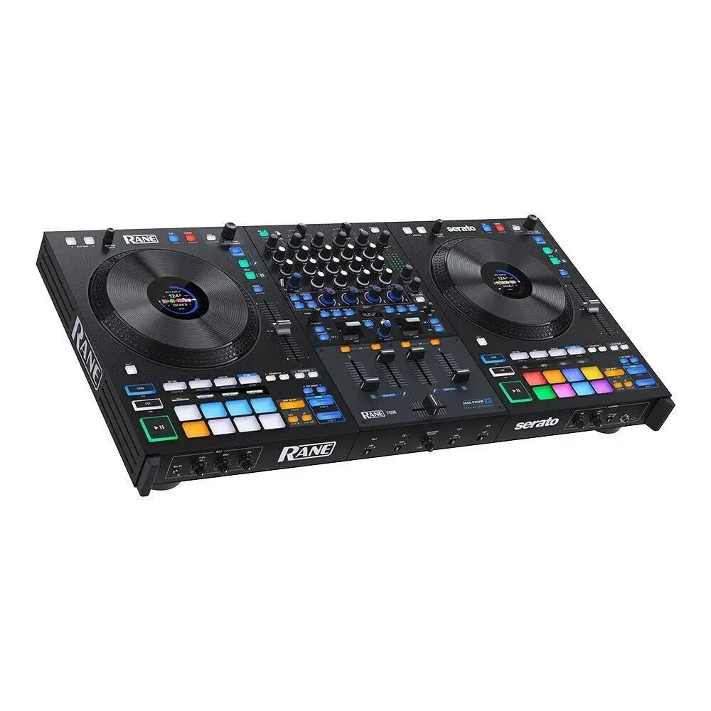 خصم 100% على المبيعات Ranes أربعة وحدة تحكم DJ مع وظيفة سيراتو سيراتو، 100-240 فولت، 4 قنوات متوفرة في المخزون