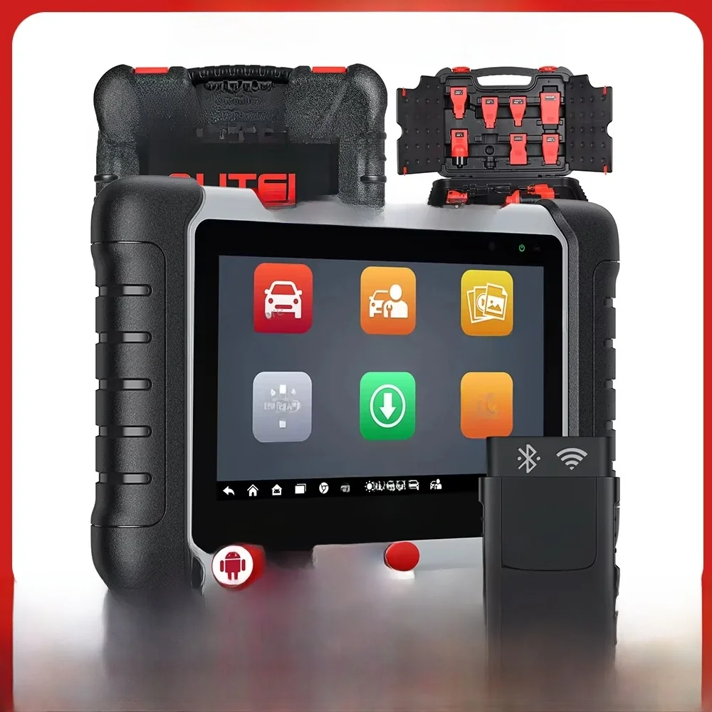 Autel MaxiPRO MP808BT PRO Kit Diagnostic Scanner Automotive Online ECU Coding Tool, Active Test, 38+ Services, 2-Yea Free Update