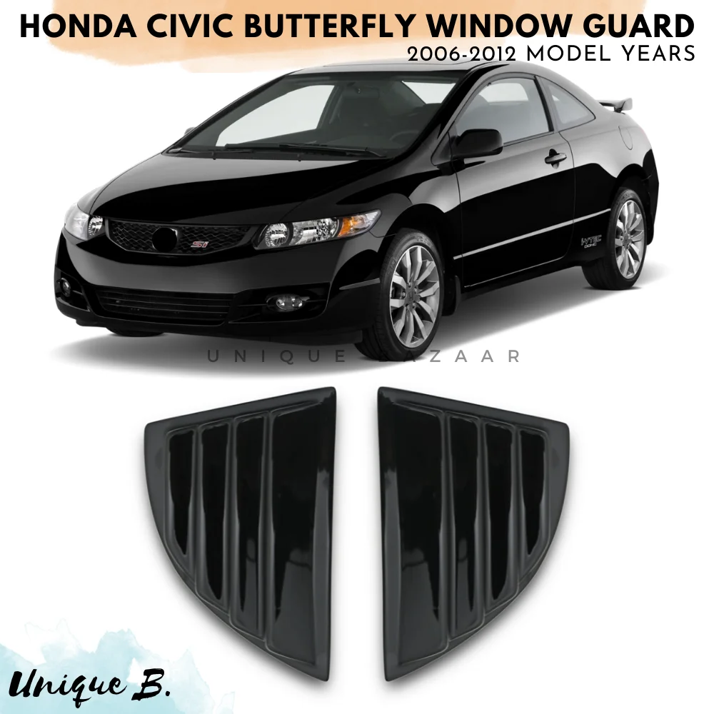 

Оконные шторы из АБС-пластика Honda Civic 2006-2012, 2 шт.