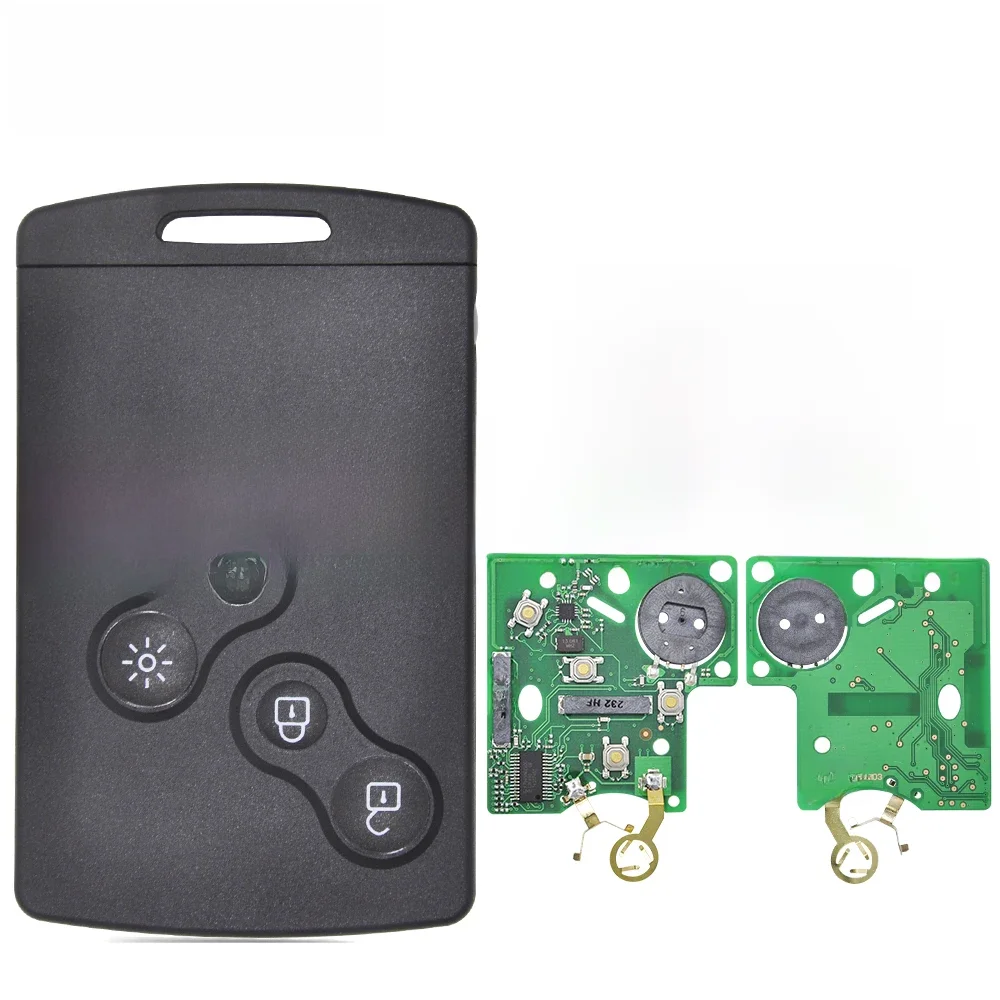 Hij Overhandigt 4a Pcf7945/7953M Chip 433Mhz Nabijheid Auto Externe Sleutel Voor Renault Captur 2013-2017 Clio Iv 2009-2015 - afbeelding 2