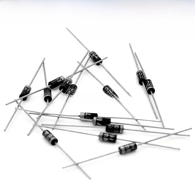 Diodo retificador de alta qualidade, 1N4007 4007, 1A, 1000V, DO-41, IN4007, 0, 50Pcs