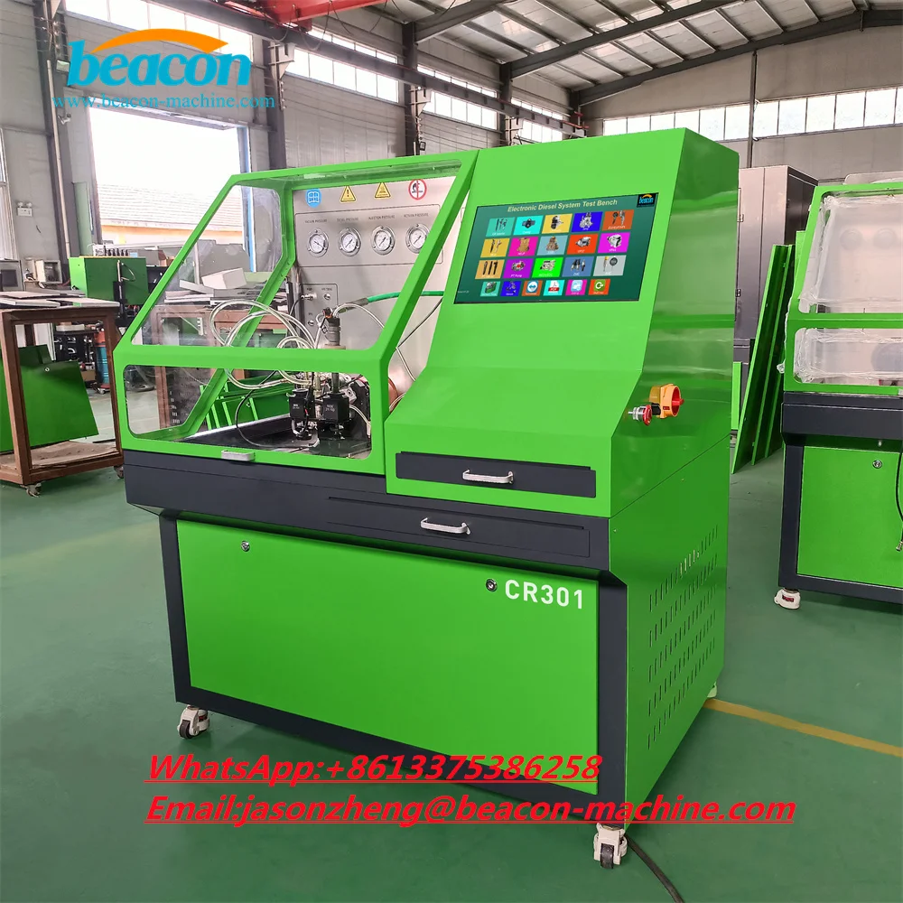 BEACON BRAND CR310 HEUI EUI EUP INJECTOR TESTING MACHINE Diesel Fuel Common Rail Injector Pump Test Bench For CP1CP2CP3 HP0