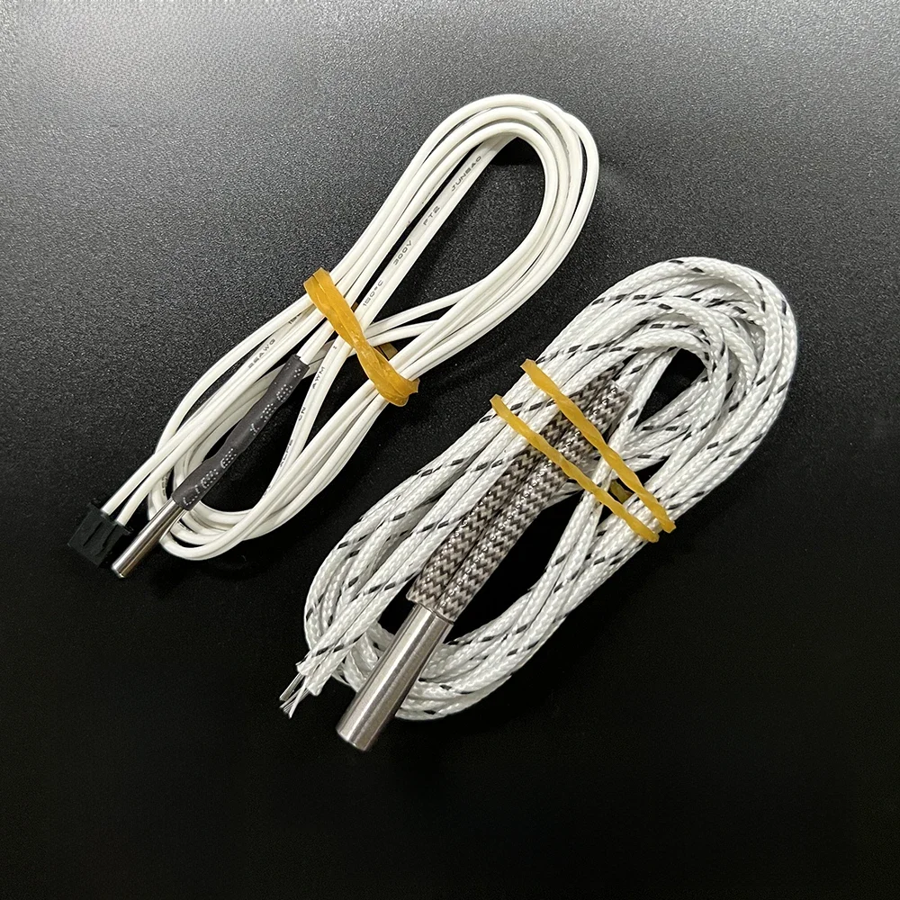E3D Podgrzewacz Akcesoria do drukarek Rura grzewcza 12V 24V 50W Wkład grzewczy Zestaw termistora 320 ℃   Części Hotend do rur grzewczych 100K — zdjęcie 2