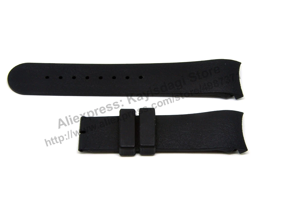 Compatible Calvin Klein CK K22176 , K22211 , K22271 , K22471 - 22mm Black Rubber Replacement Watch Band Strap