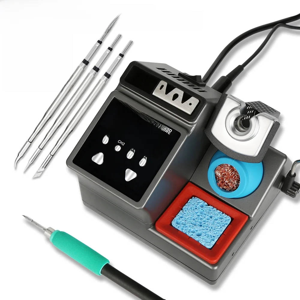 Station de soudage SUGON-A9, pointe de fer à souder originale Compatible avec poignée 210/245/115, Station de travail de soudage électronique sans plomb