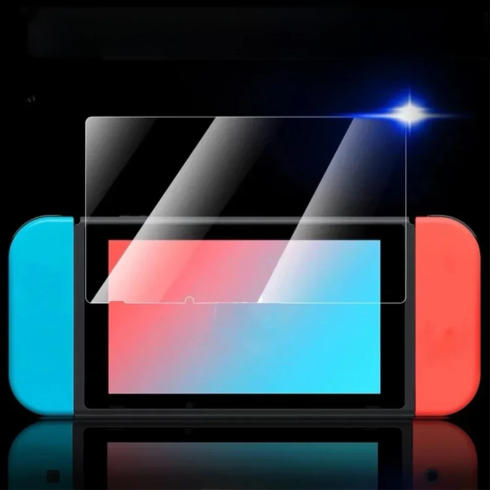 2/1 szt. Szkło ochronne na ekran do przełącznika Nintendo HD przezroczyste folie ochronne do przełącznika Nintendo Lite/przełącznik Oled szkło hartowane — zdjęcie 2