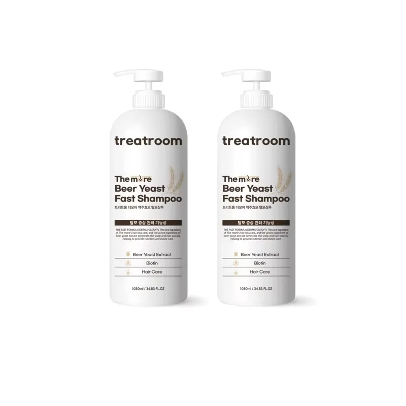 [1 + 1] Treet Room The More Beer Yeast hair loss shampoo 1030ML 1 set