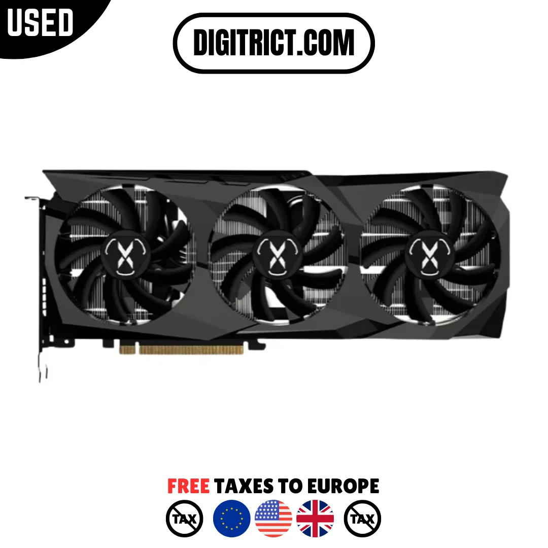 

USED XFX RX 6700 XT 12GB RX6700 XT 6700XT Graphics Card GPU AMD Radeon RX6700XT 6700 10GB Video Cards Computer Game PC Gaming