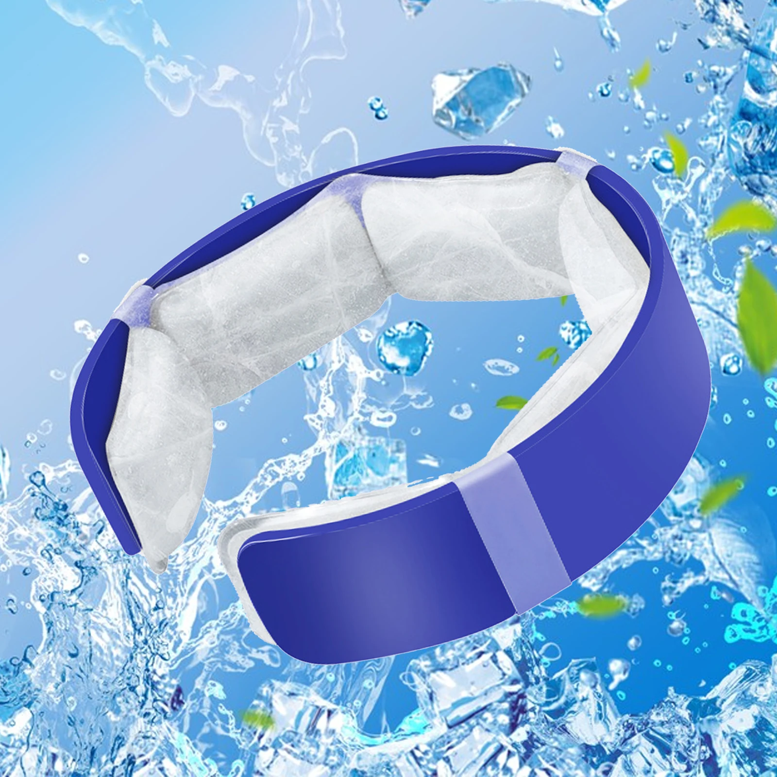 Ice 28-degree Ice Neck Band Freezing in Water Neck Cooling Tube Cooling Neck Wraps for Men Women Outdoor Sports Workout