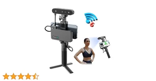 ✨   ماسح ضوئي محمول ثلاثي الأبعاد من Creality CR-Scan Ferret Pro بدقة 0.1 مم