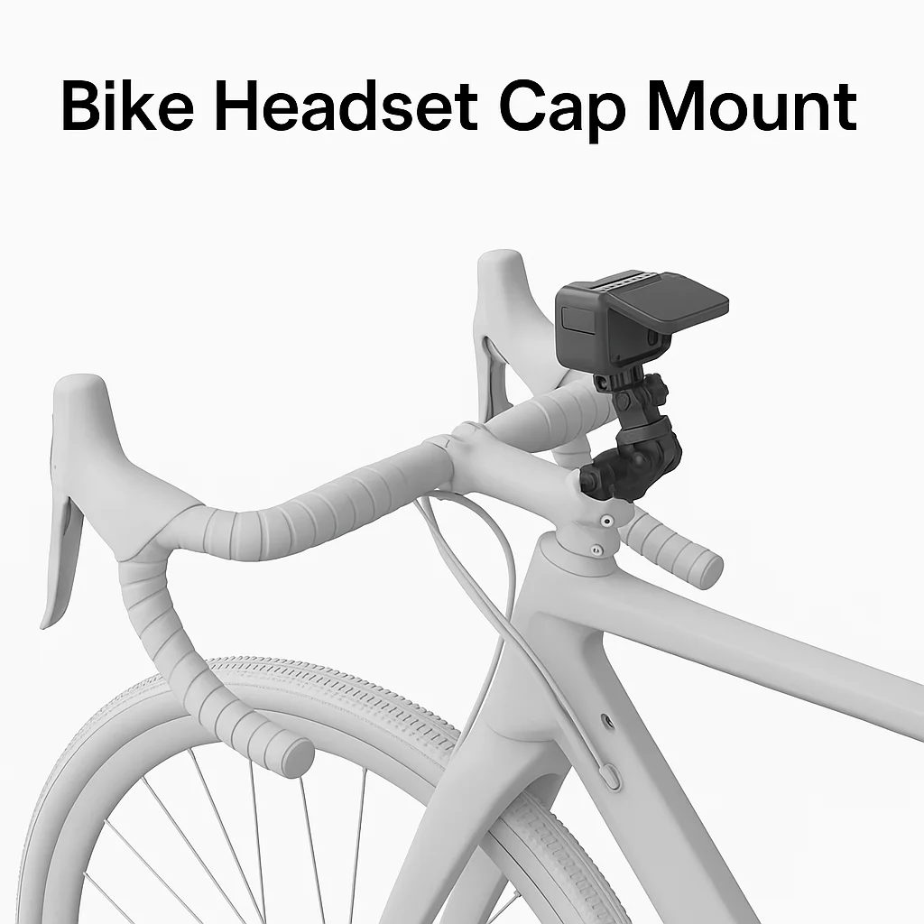 

Insta360 Bike Headset Cap Mount for GO Ultra, X5, Ace Pro 2, X4, GO 3S, Ace Pro, Ace, GO 3 | 3rd-Person & FPV Cycling Shots