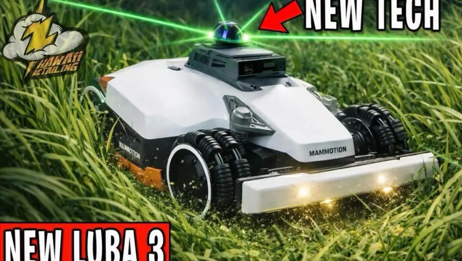 💫 ELITE-PRO 2026 Mammotion LUBA 3 AWD 10000H Smart Robot Lawn Mower 🔥 Ultimate 360° Technology with Garage Included ⚡️