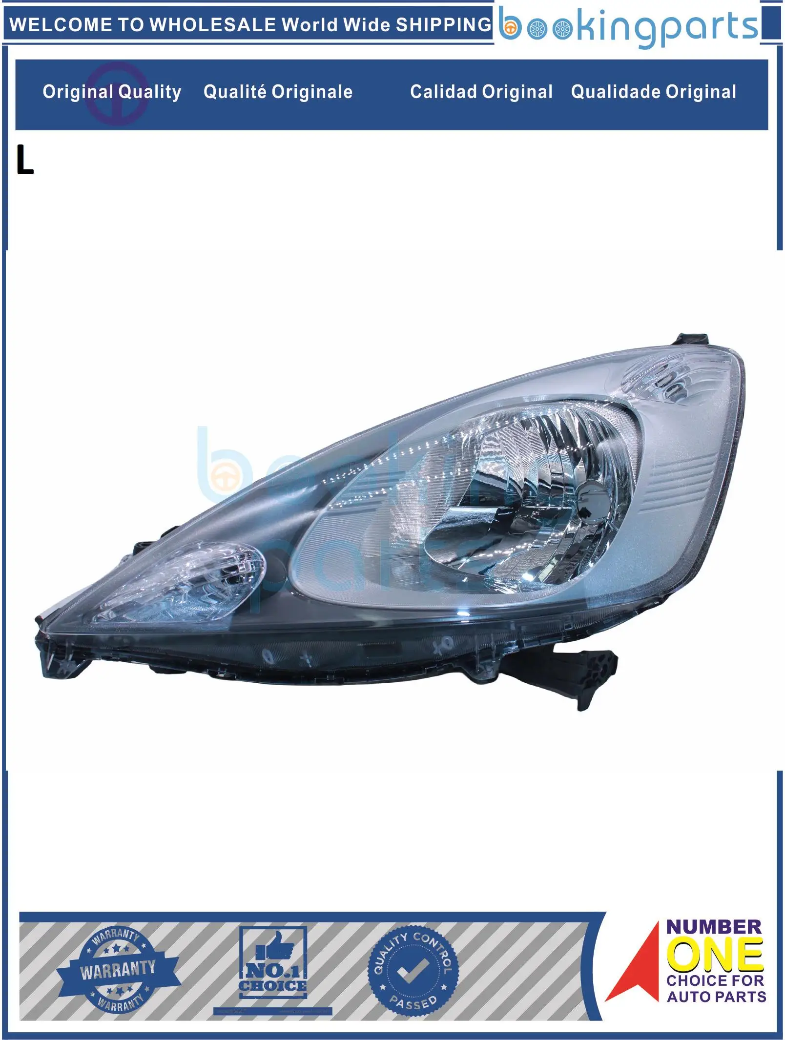 HEA46579(L),2171164,33150TF0T01 Headlamp For HONDA FIT/JAZZ 07-10