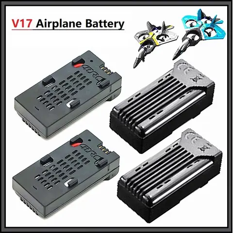 Per 4D V17 RC Aerei Aggiornamento 3.7V 1000mAh 4DRC V17 RC Batteria Dell'elicottero Quadcopter V17 Drone Accessori di Ricambio parti