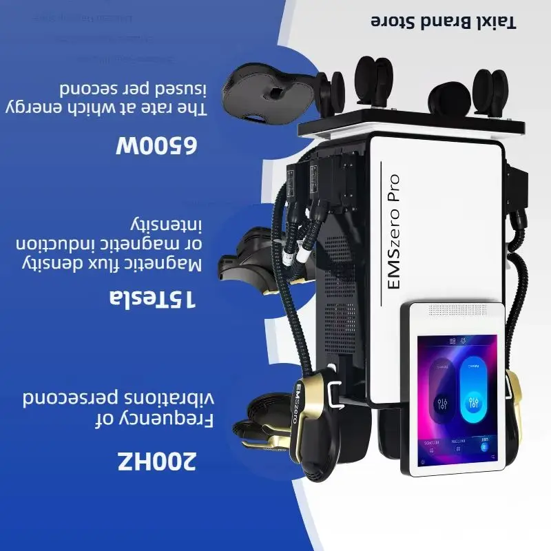 Professional EMSzero Neo Body Sculpt Machine RF EMS Build Muscle Slimming Buttock Toning Muscle Stimulator EMS zero Pro