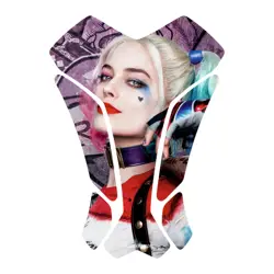 Tank Pad Fuel Prodector 3D Sticker Decal Motorcycle Gas Protect Helmet Movie Margot Robbie Harley Quinn Suicide Squad