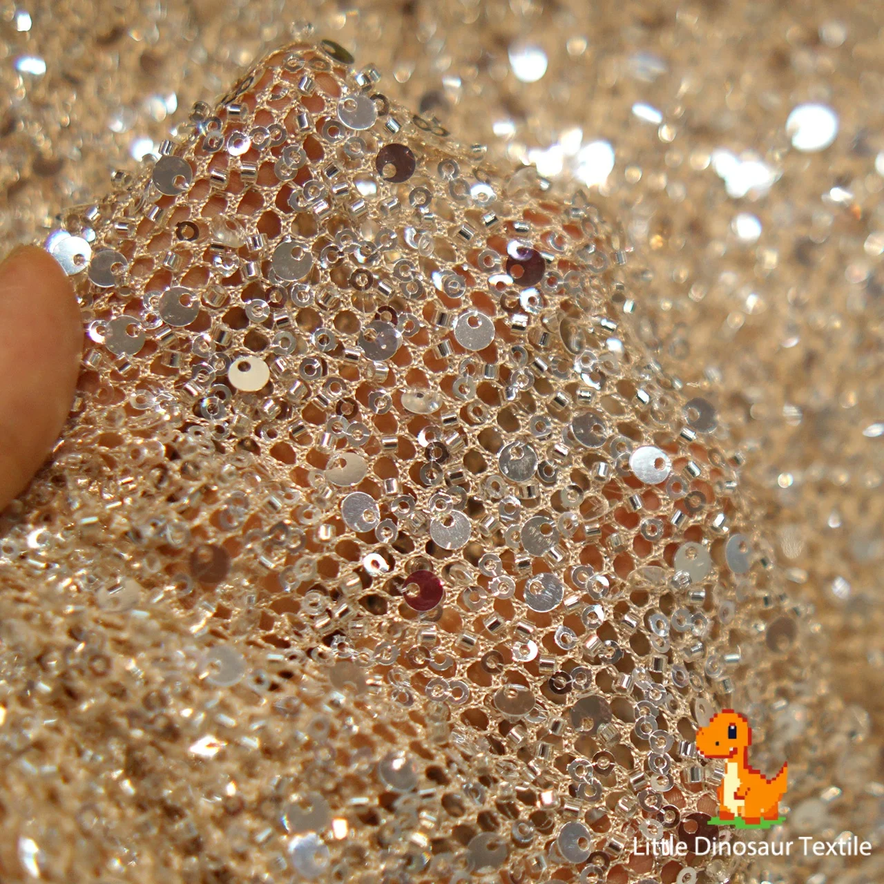 

Ажурный стиль, сетчатая ткань цвета хаки с мини-блетками и вышивкой, дышащий прочный материал для свадебных платьев, юбки-русалки, сделай сам