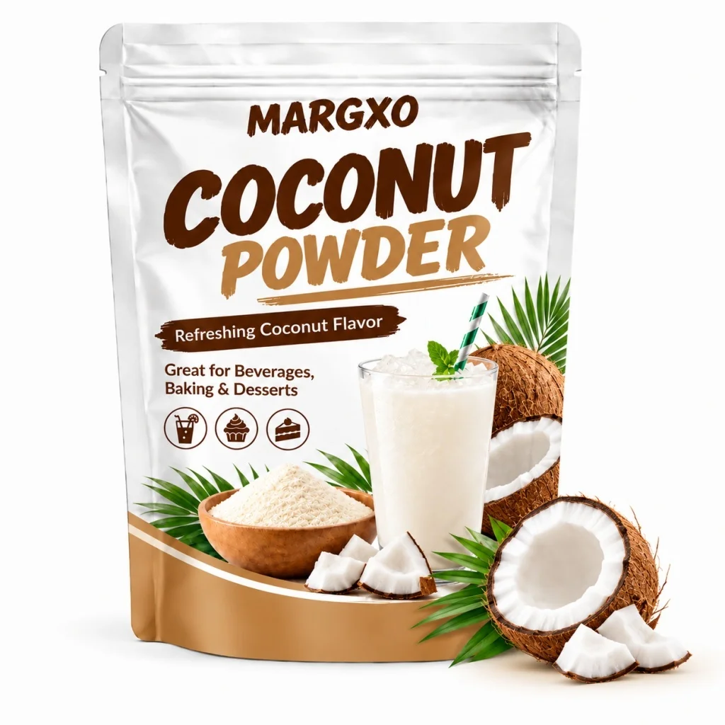 Coconut Powder, 6.35OZ, Natural Coconut Flavor Powder, No Added Sugar Or Additives, Smooth Tropical Taste, Excellent For Baking, Smoothies, Breakfast Recipes, Dessert Mixes, Homemade Beverages, Delightful Coconut Aroma