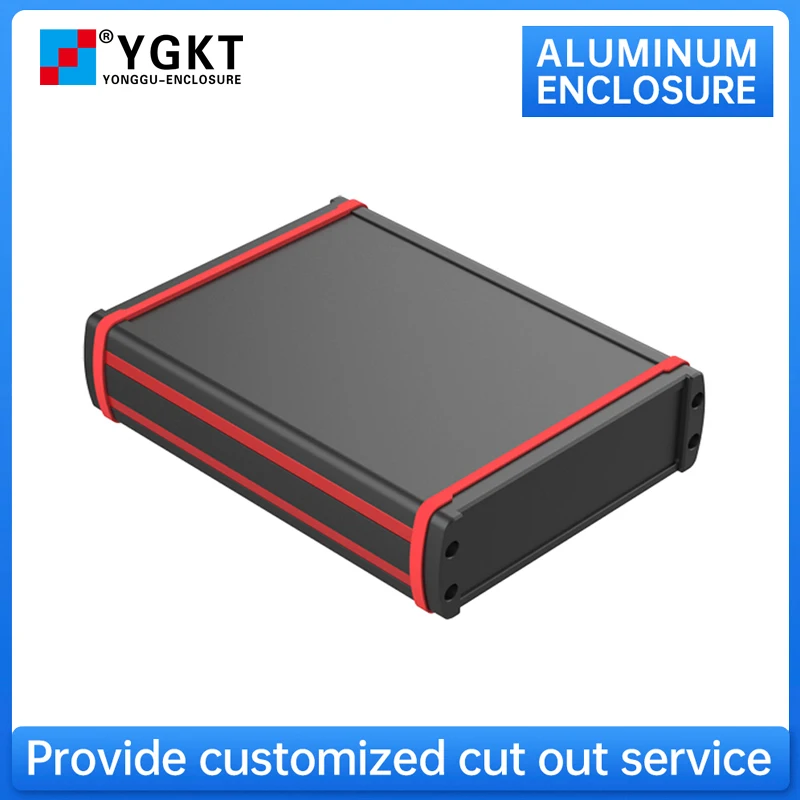 

Custom Anodized Multi-color Instrument Case PCB Circuit Boards Instrument Enclosure Aluminum Waterproof Box MJ04 138*45MM