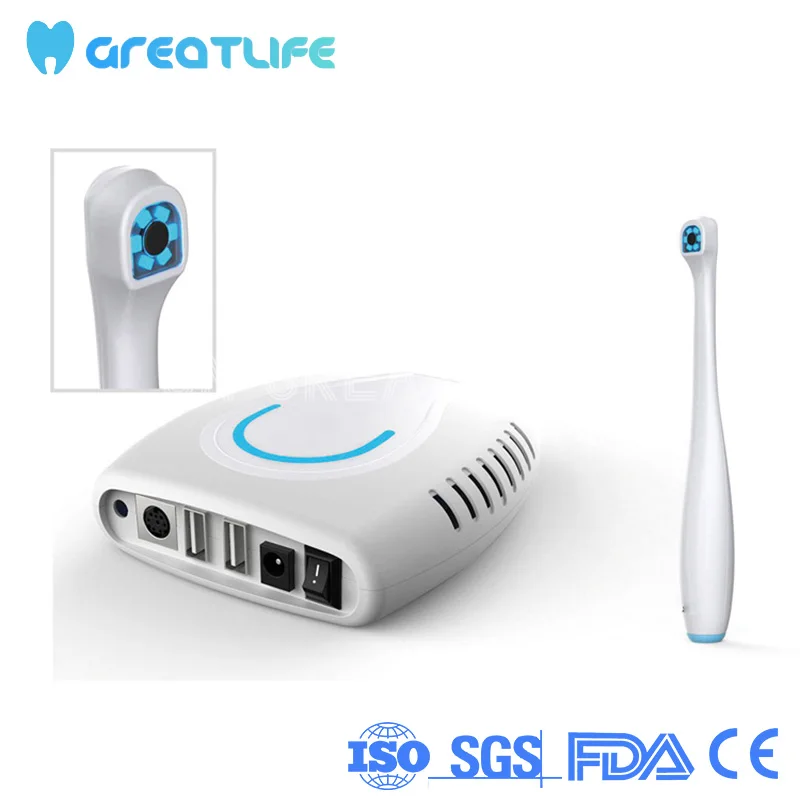 6 Led Lights Hd Image 5.0 Mega Pixels Wireless Wifi Connection Endoscope Tools Split Oral Viewer Dental Chamber Intraoral Camera