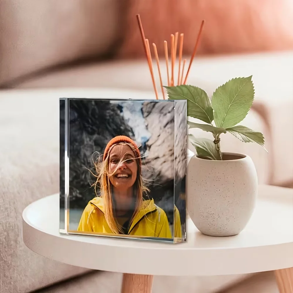 A Custom Acrylic Desktop Decor - Photo Acrylic Block 评论和价格