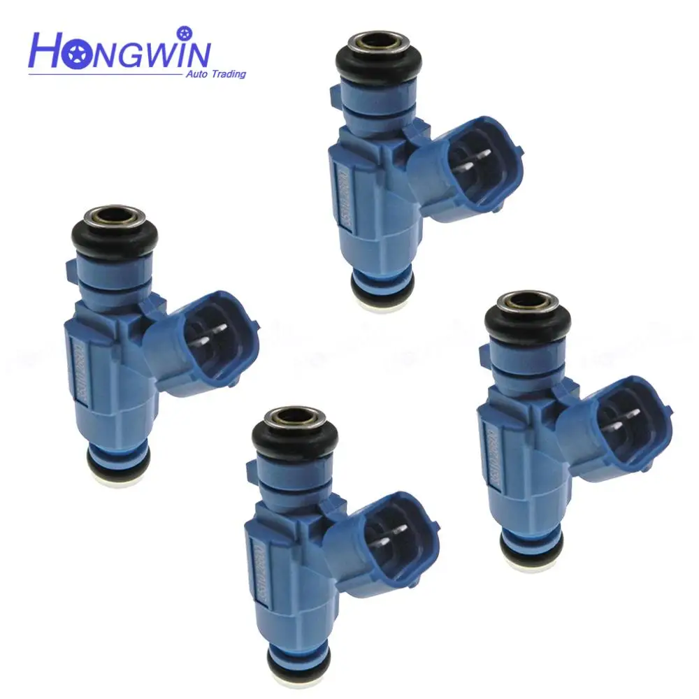 35310-26600 4PCS New Fuel Injector Nozzle For 2011 14 16 Hyundai Elantra IX25 Venga 10 Solaris Kia Rio 3531026600 35310 26600