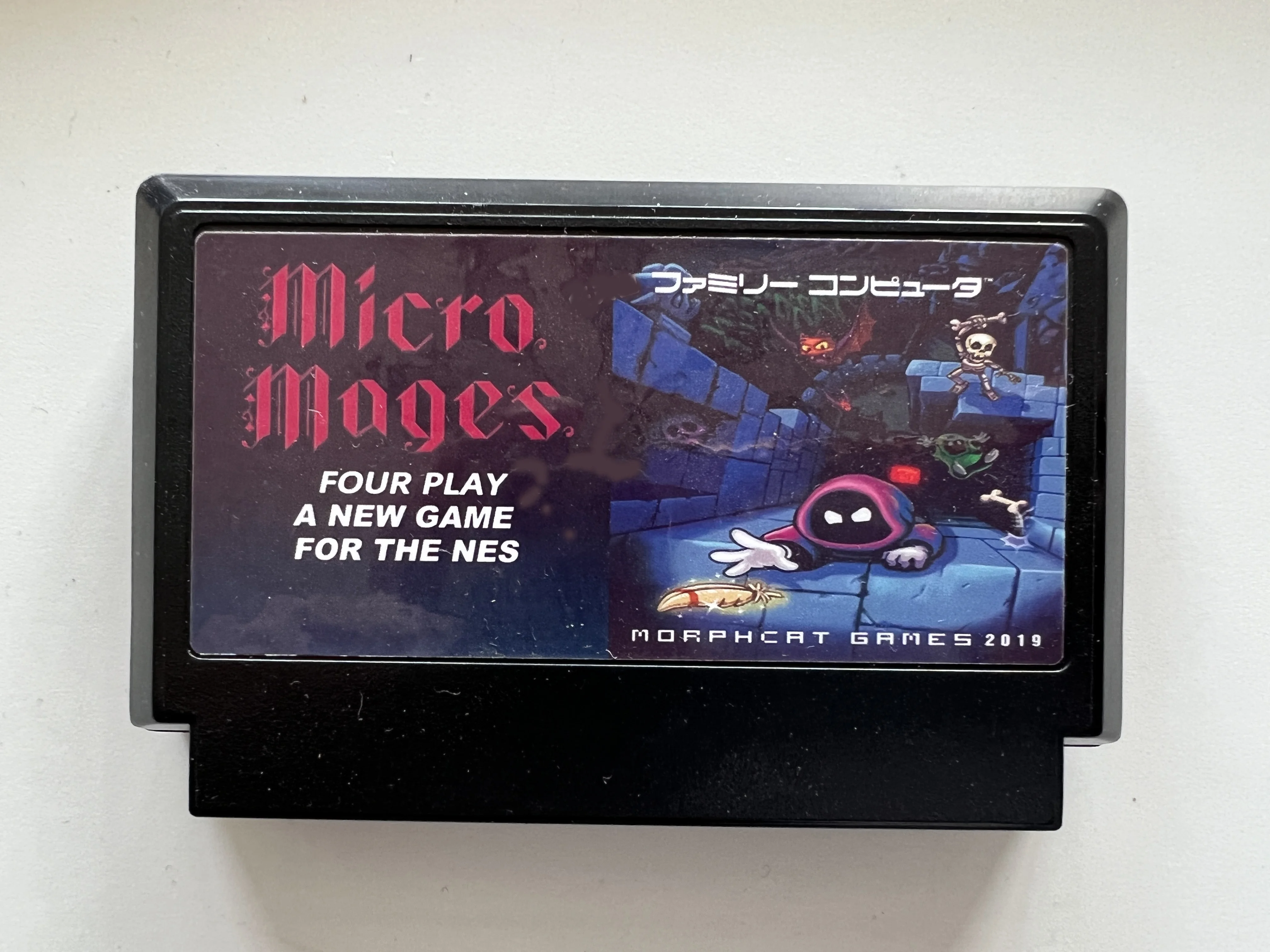 

60pin 8bit game card : Micro Mages ( English Language!! )