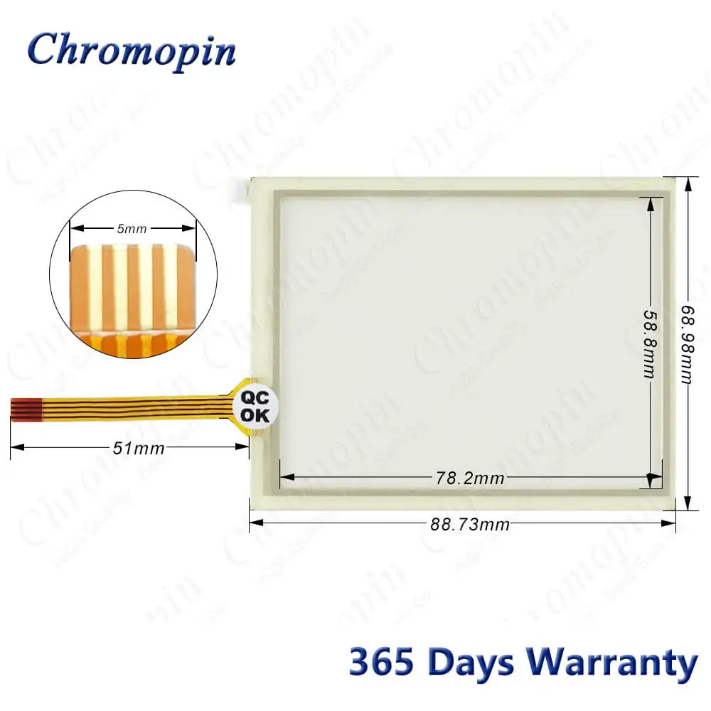 

Дигитайзер сенсорного стекла для Beijer EXTER T40 Type 06673, сенсорный экран с защитной пленкой, передняя накладка