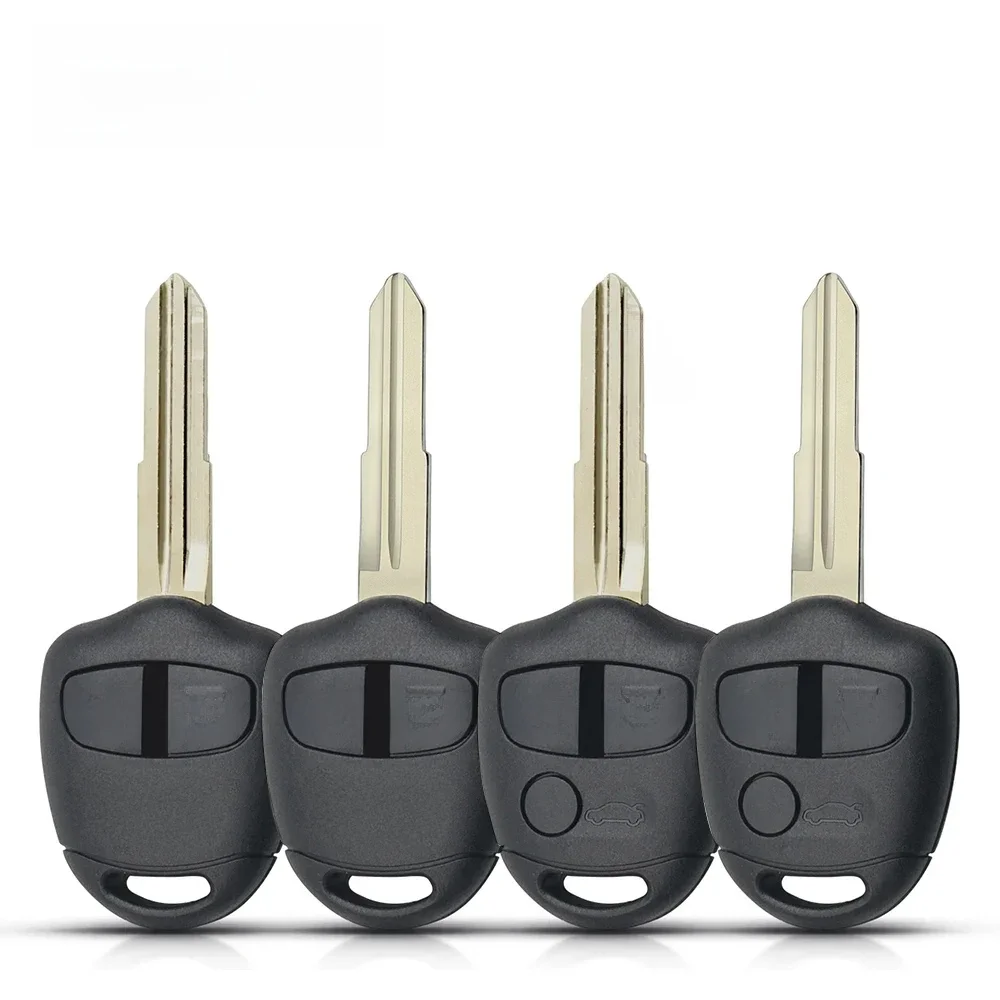 EllYYOU-Coque de clé à distance de voiture, 2/3 boutons, adaptée pour Mitsubishi Lancer EX, Evolution, Grandis, Outlander, Lama, Pajero, Right Store Blade