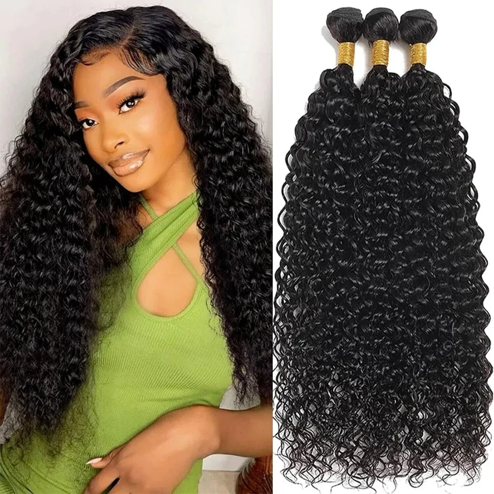 100% Unprocessed Human Hair Bundles 10A Grade Curly Bundle Hair Extensions 3 Bundles For Women Vietnamese Hair 8-30 Inch Bundle